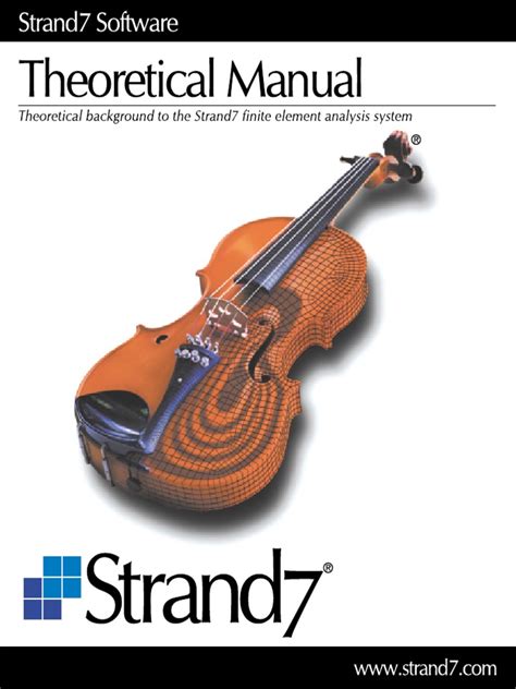 STRAND7 THEORETICAL MANUAL Ebook Kindle Editon