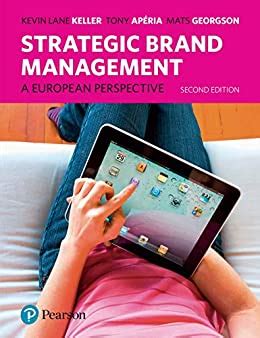 STRATEGIC BRAND MANAGEMENT A EUROPEAN PERSPECTIVE Ebook Epub
