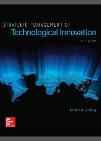 STRATEGIC MANAGEMENT OF TECHNOLOGICAL INNOVATION 3RD EDITION Ebook Kindle Editon