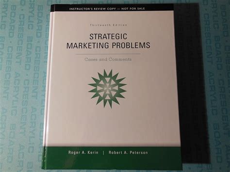 STRATEGIC MARKETING PROBLEMS KERIN 13TH EDITION Ebook PDF