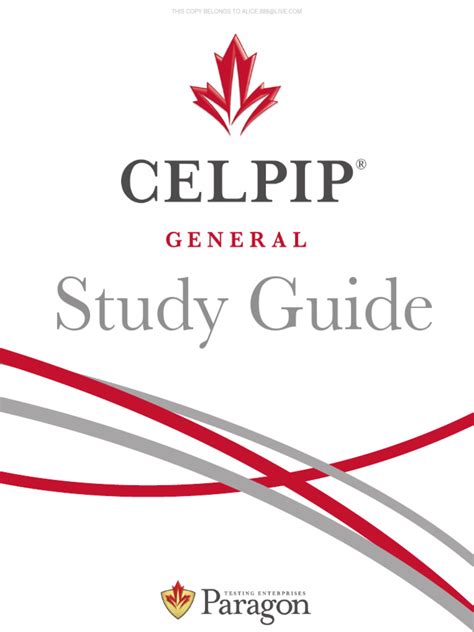 STUDY GUIDE FOR CELPIP GENERAL LS E BOOK Ebook Kindle Editon