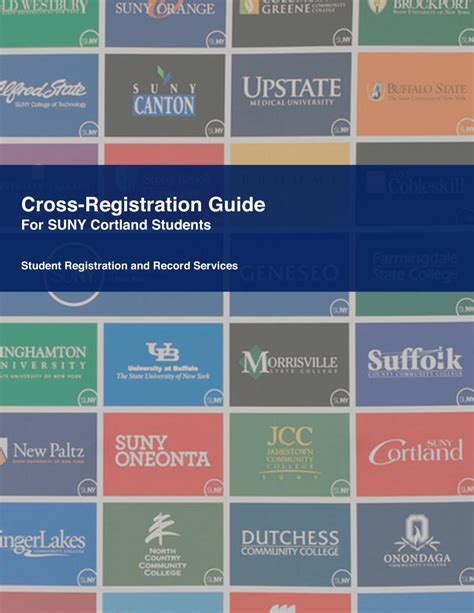 SUNY Cross Registration: A Comprehensive Guide