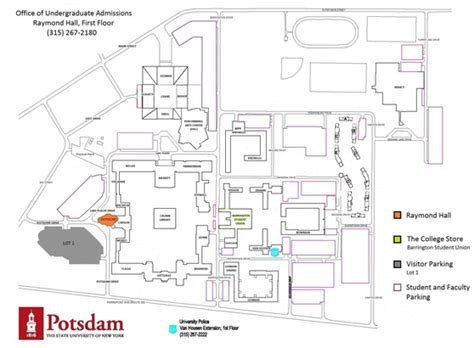 SUNY Potsdam Campus Map: Your Essential Guide to Exploring a Picturesque Hub of Higher Education