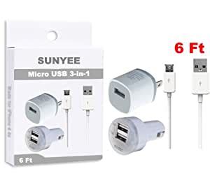 SUNYEE 2 Tone Travel Charger Adapter Kindle Editon