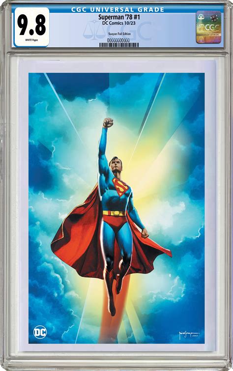 SUPERMAN 1 NYCC EXCLUSIVE FOIL VARIANT DC COMICS Doc