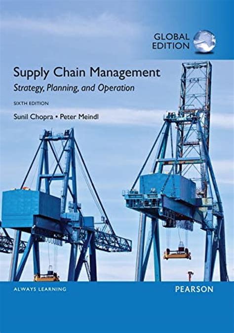 SUPPLY CHAIN MANAGEMENT SUNIL CHOPRA 5TH EDITION Ebook Reader