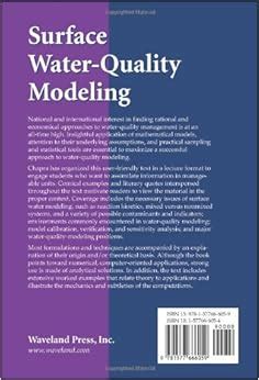 SURFACE WATER QUALITY MODELING CHAPRA SOLUTIONS Ebook Epub