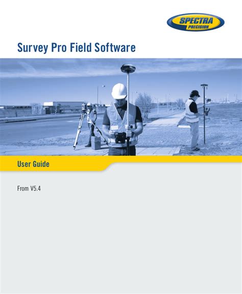 SURVEY PRO USER MANUAL Ebook Doc