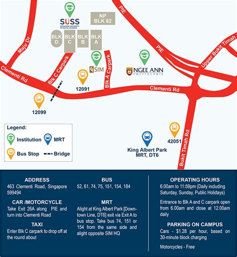 SUSS Campus Map