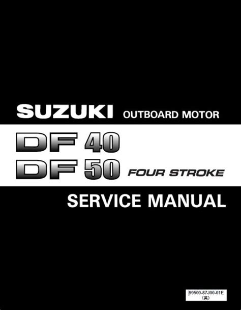 SUZUKI DF40 OUTBOARD USER MANUAL Ebook PDF