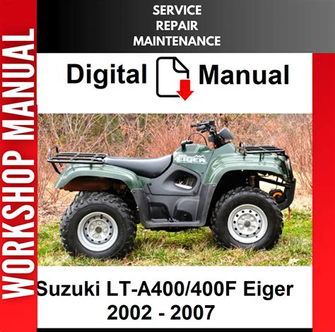 SUZUKI EIGER 400 4X4 SERVICE MANUAL Ebook PDF