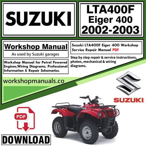 SUZUKI EIGER 400 SERVICE MANUAL Ebook Kindle Editon