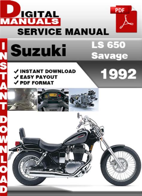 SUZUKI SAVAGE 650 SERVICE MANUAL FREE Ebook PDF
