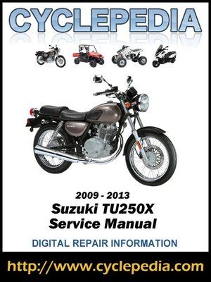 SUZUKI TU250X OWNERS MANUAL Ebook PDF