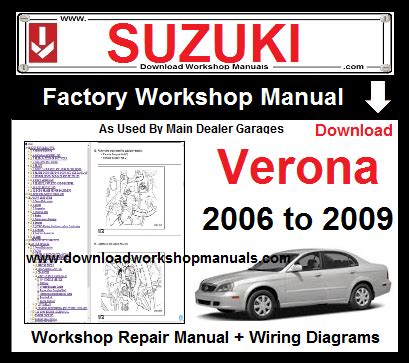 SUZUKI VERONA REPAIR MANUAL Ebook Doc