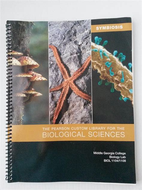 SYMBIOSIS THE PEARSON CUSTOM LIBRARY FOR THE BIOLOGICAL SCIENCES ANSWE R KEY Ebook PDF