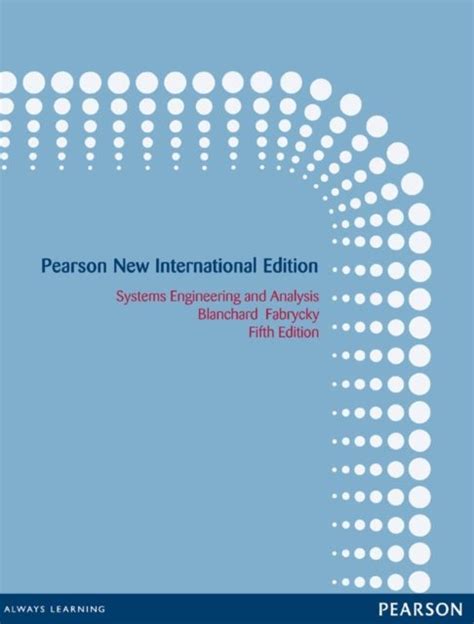 SYSTEMS ENGINEERING ANALYSIS BLANCHARD Ebook Kindle Editon