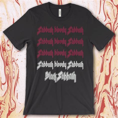 Sabbath Bloody Sabbath Shirt: Unleash the Iconic Symbol of Heavy Metal