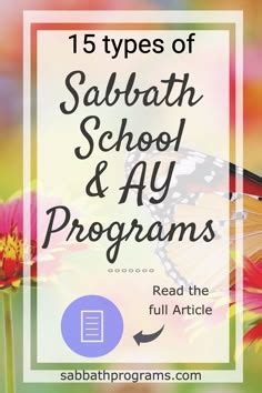 Sabbath school superintendent program ideas Ebook PDF