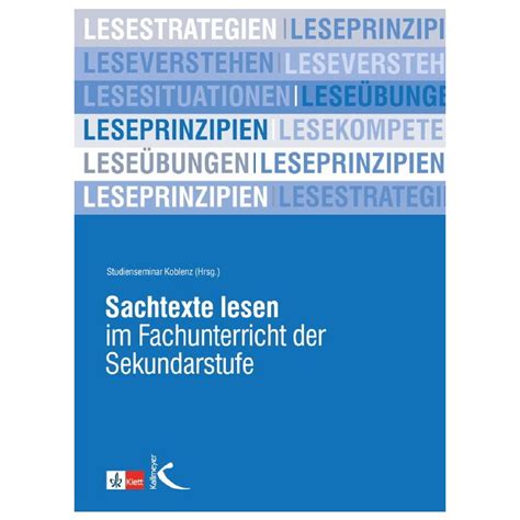 Sachtexte lesen im Fachunterricht der Sekundarstufe Ebook Epub