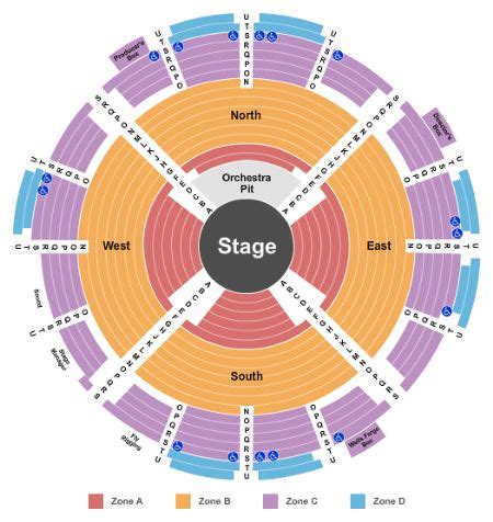 Sacramento Music Circus Seating Chart