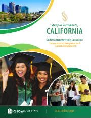 Sacramento State Course Catalog