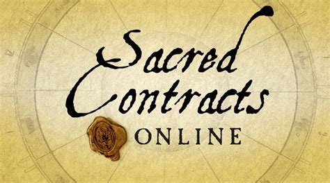 Sacred Contracts PDF