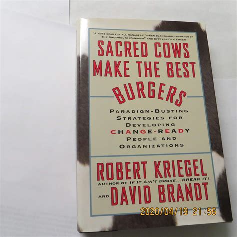 Sacred Cows Make the Best Burgers: Developing Change-Ready People and Organizations Doc