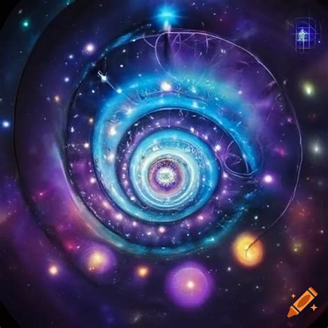 Sacred Geometry and the Cosmic Spiral