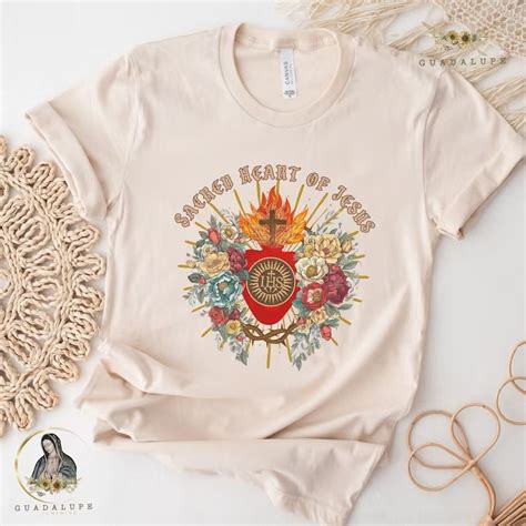 Sacred Heart of Jesus T-Shirt: A Symbol of Devotion and Divine Love