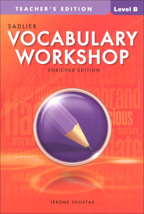 Sadlier Oxford Vocabulary Workshop Level B Answer Key Epub