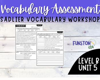 Sadlier Oxford Vocabulary Workshop Level B Unit 5 Answers PDF