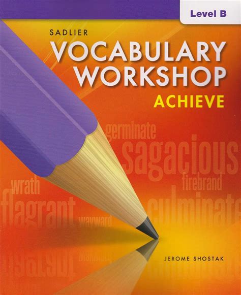 Sadlier Vocabulary Workshop Level D Answers 2012 Doc