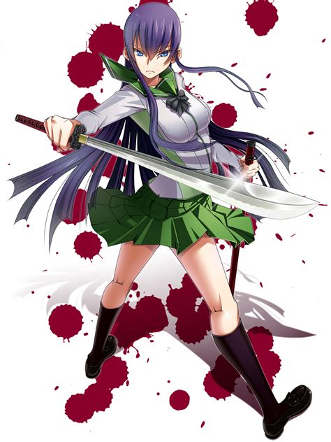 Saeko Busujima: A Paragon of Strength in Highschool of the Dead