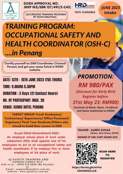 Safety Coordinator Course