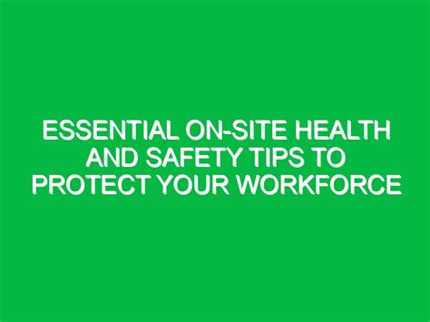 Safety Work Shirts: The Essential Guide to Protecting Your Workforce