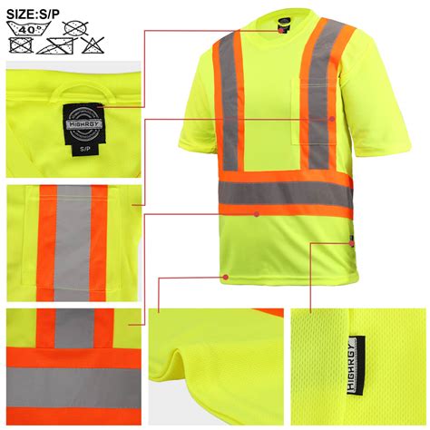 Safety Yellow T-Shirts: A Beacon of Visibility and Protection