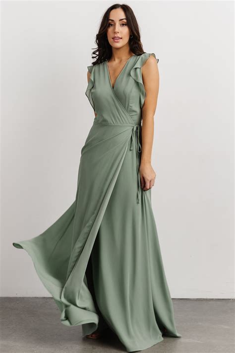 Sage Advice: 33 Exquisite Sage Green Dresses for Wedding Guests