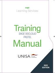 Sage Pastel Evolution Training Manual Ebook Doc