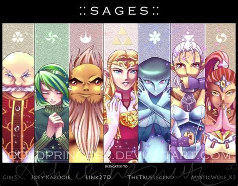 Sages of Zelda: Ocarina of Time - Guardians of Time and Wisdom