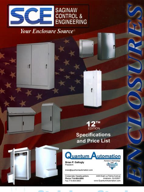 Saginaw Enclosures Catalog