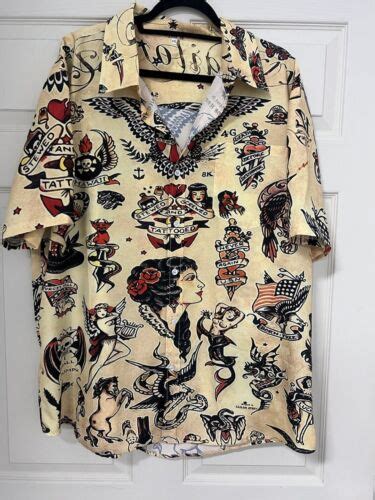 Sailor Jerry Button Up Shirt: A Timeless Classic that Embodies Rugged Style