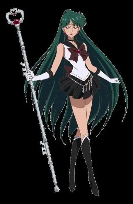 Sailor Pluto's Physical Appearance