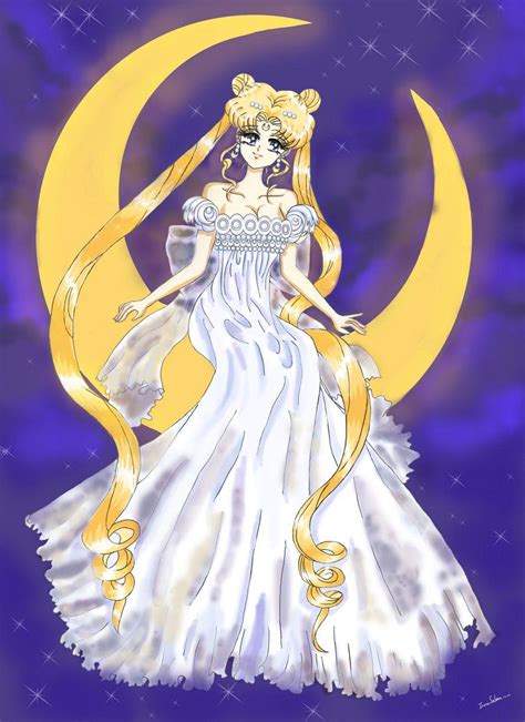 Sailor TV Moon as Princess Serenity: The Enchanted Transformation