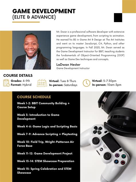 Saint Marys Game Development Course Catalog