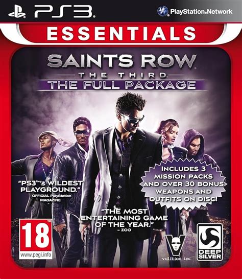 Saints Row 3 PS3: Dominating the Criminal Underworld with Explosive Action