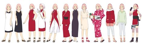 Sakura Outfits Naruto: A Comprehensive Guide to the Iconic Pink Wardrobe