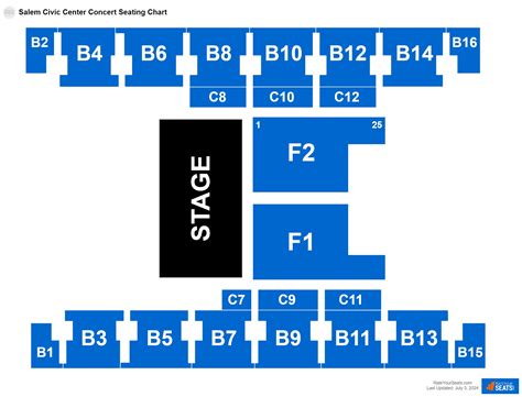 Salem Civic Center Seating Chart
