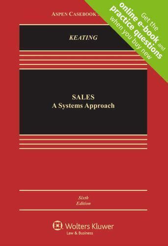Sales A Systems Approach Aspen Casebook Doc