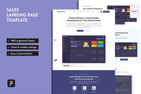 Sales Landing Page Template